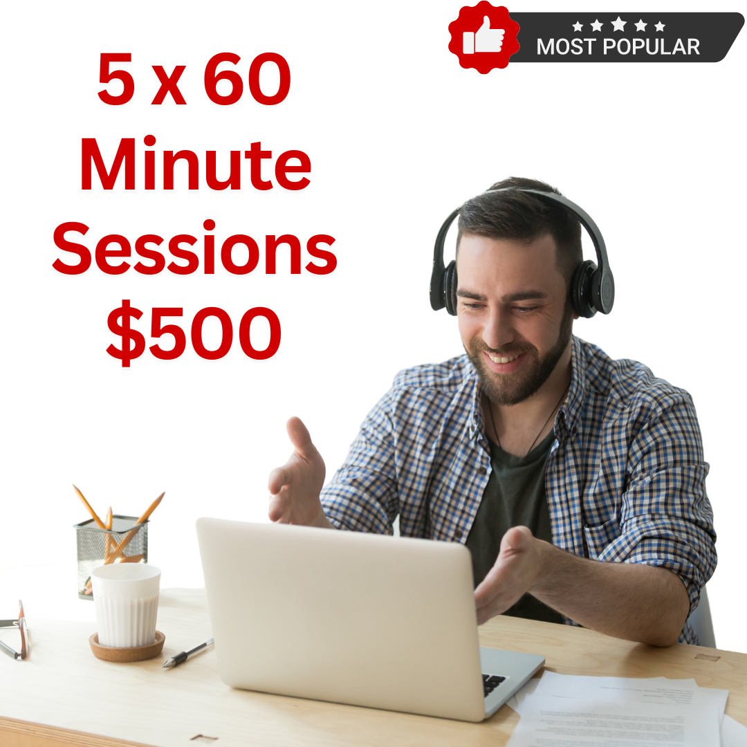 5x 60 Minute Sessions - Interview Coaching - Interview Coach